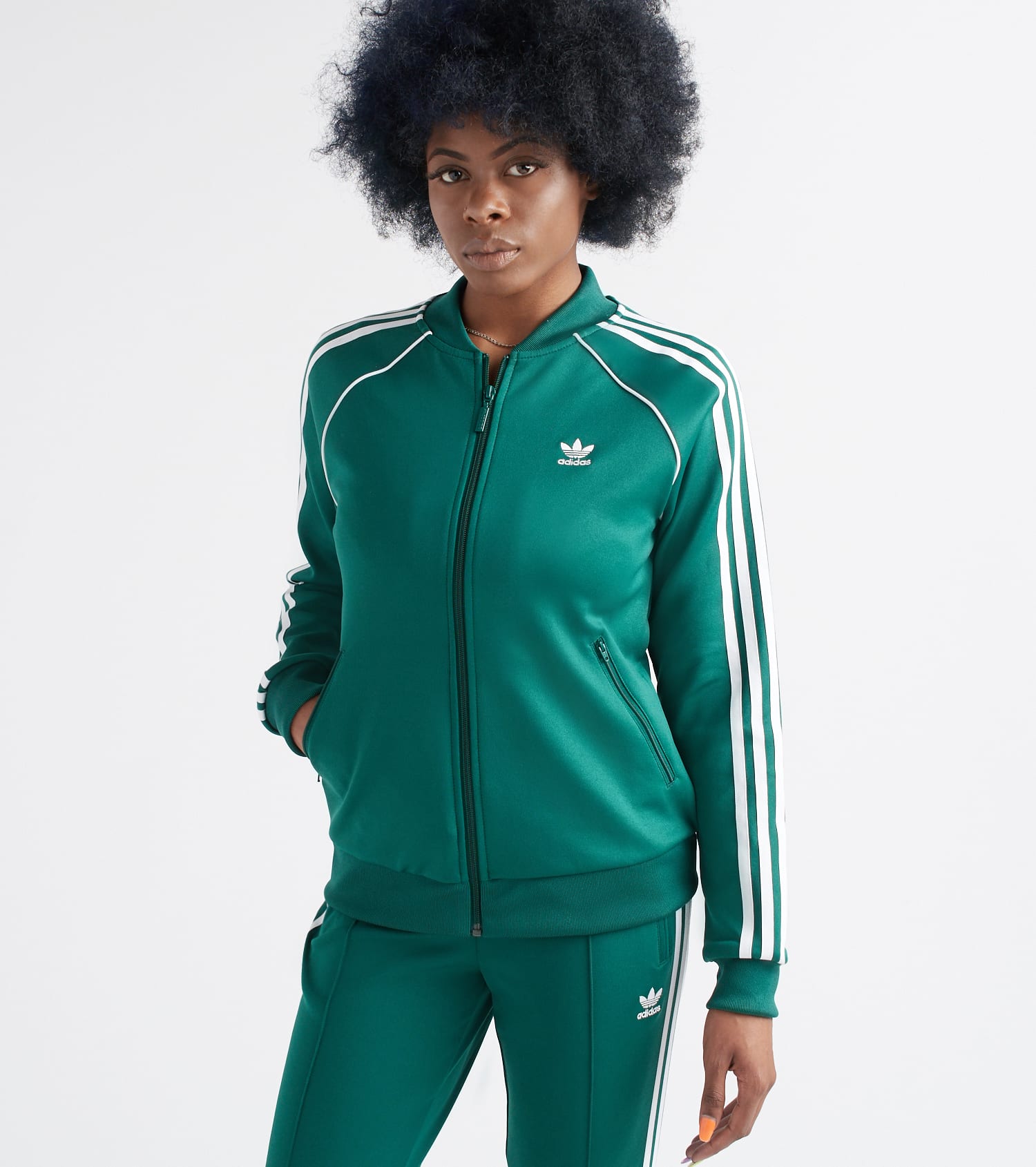 Adidas SST Track Jacket (Green) - DV2642-305 | Jimmy Jazz