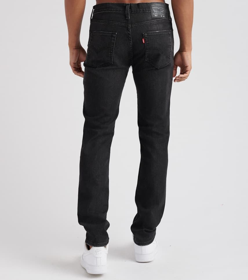Levis 511 Slim Fit Jean (Black) - 045113096 | Jimmy Jazz