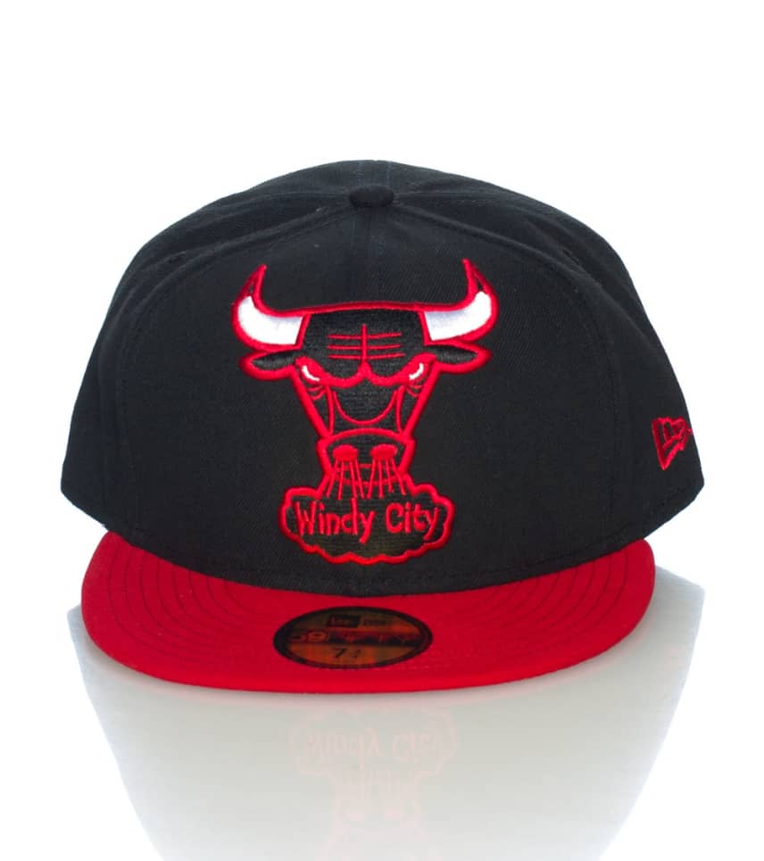 New Era Chicago Bulls NBA Camo Fitted Cap (Black) - 10939492 | Jimmy Jazz