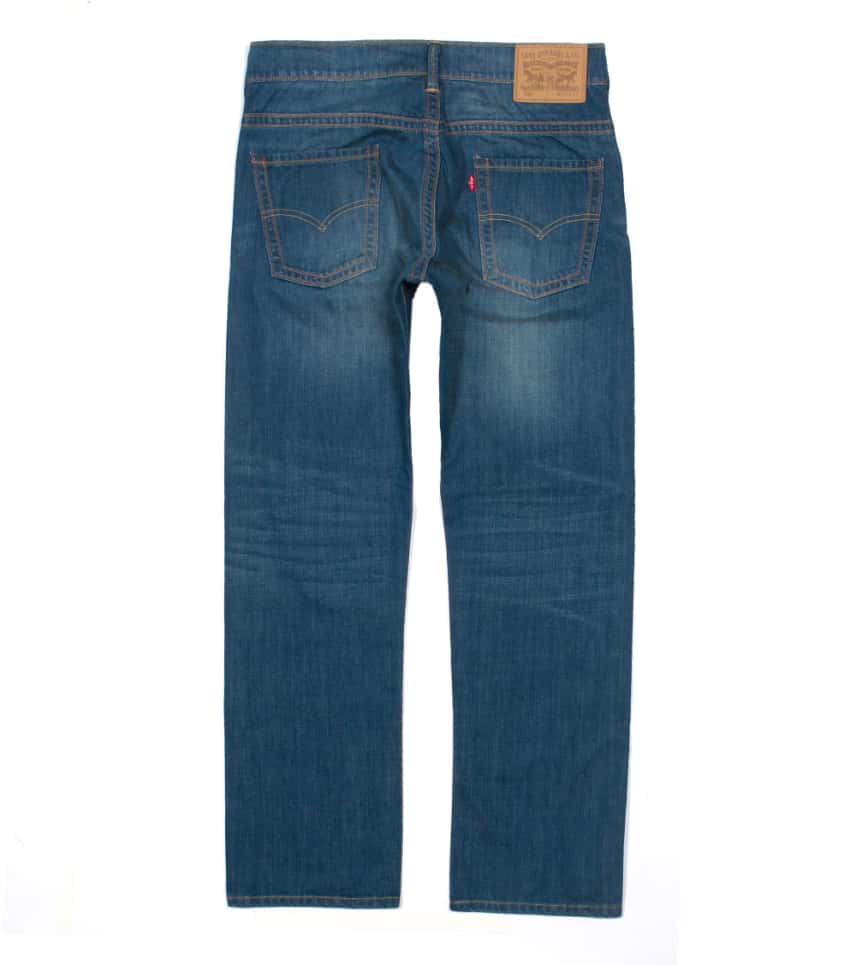 Levis 504 Regular Straight Double Stitch Jean (Blue) - 162220001 ...