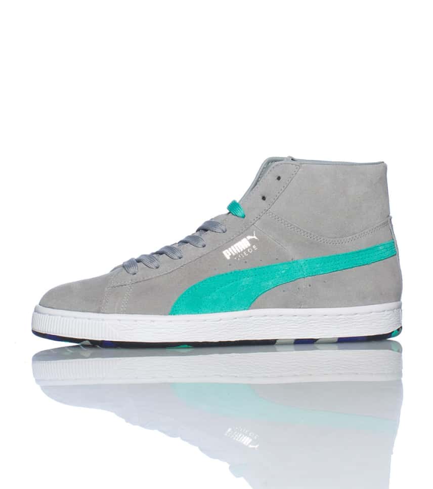 Puma Suede Mid Classic+ Rubbermix Sneaker (Grey) - 35666403 | Jimmy Jazz