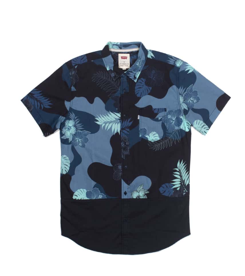 Levis Mikey Poplin Woven Shirt (Dark Blue) - 3LDSW6751 | Jimmy Jazz