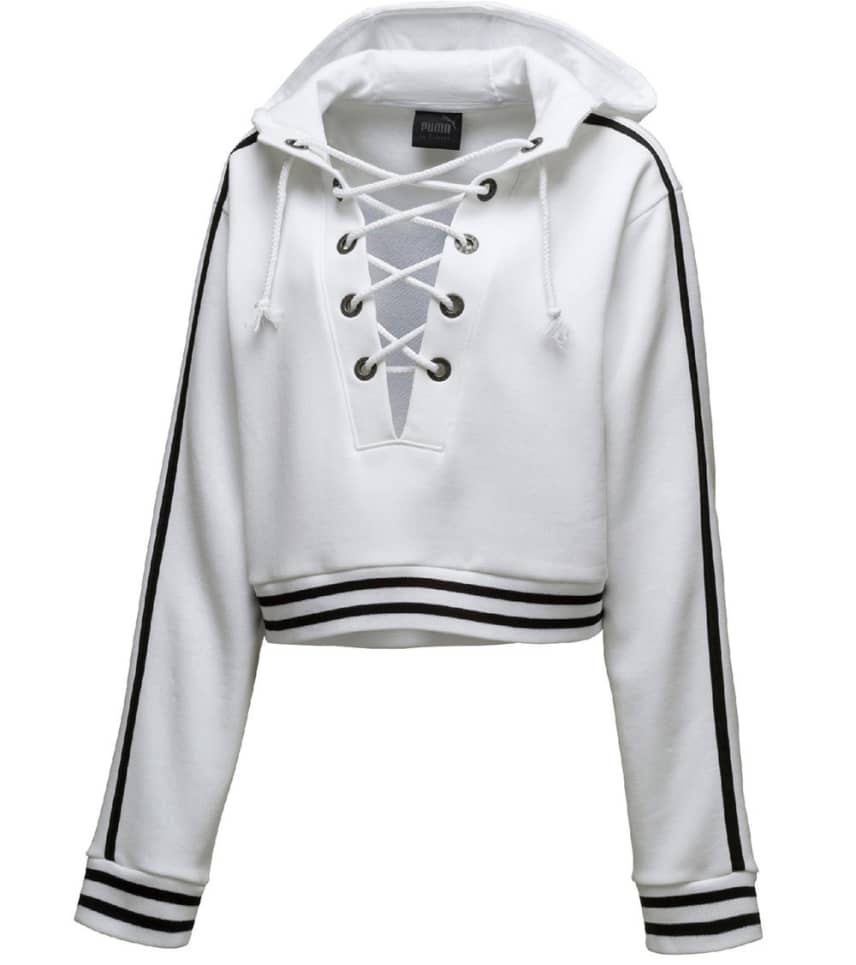 Puma Fenty Rising Sun LAcing Sweatshirt (White) - 57341602-100 | Jimmy Jazz