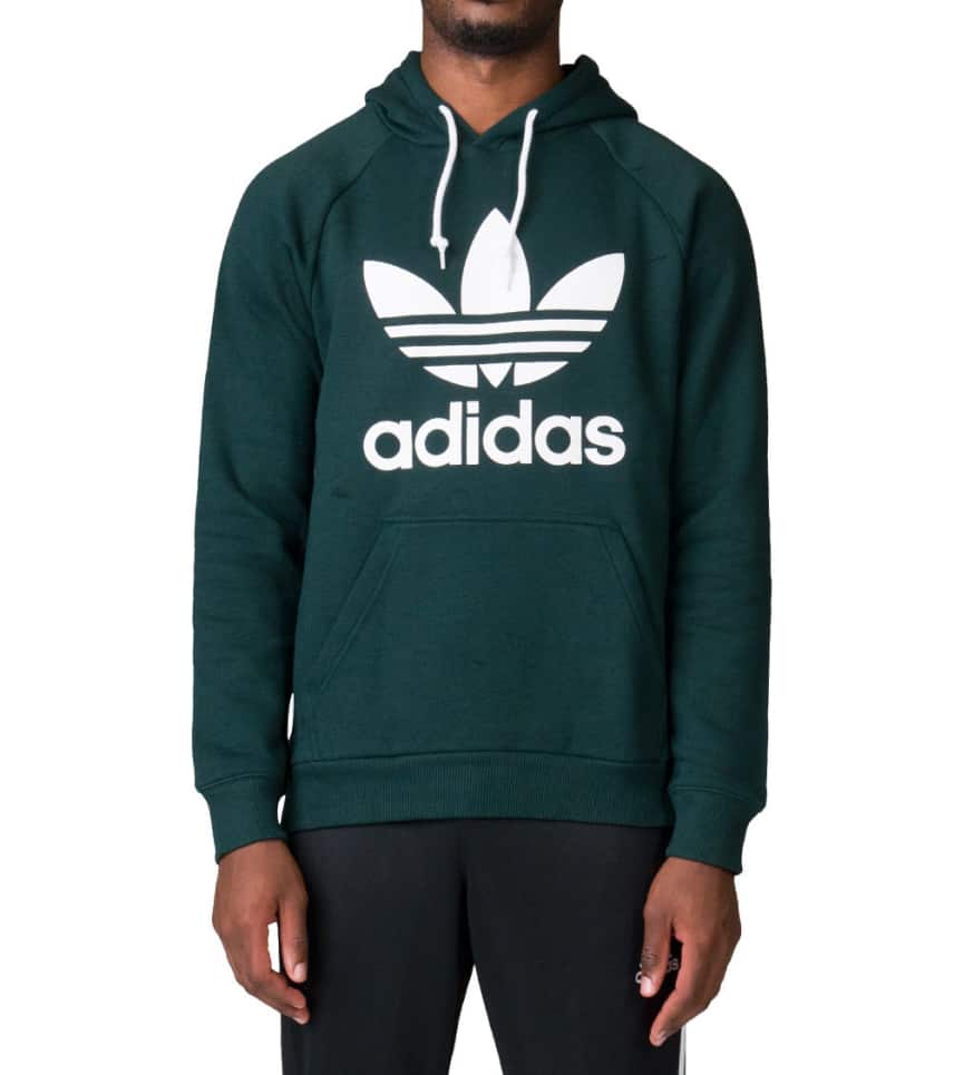 adidas green hoodie men