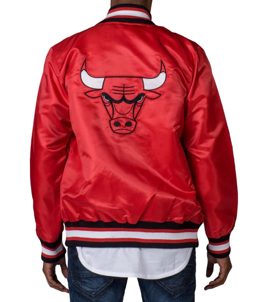Starter Chicago Bulls NBA Satin Jacket (Red) - LA53R263CGB | Jimmy Jazz