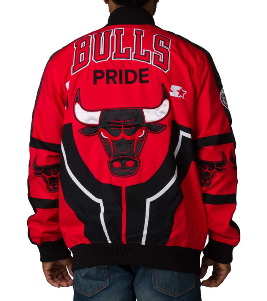 Starter Chicago Bulls Pride Jacket (Red) - LS740409 | Jimmy Jazz