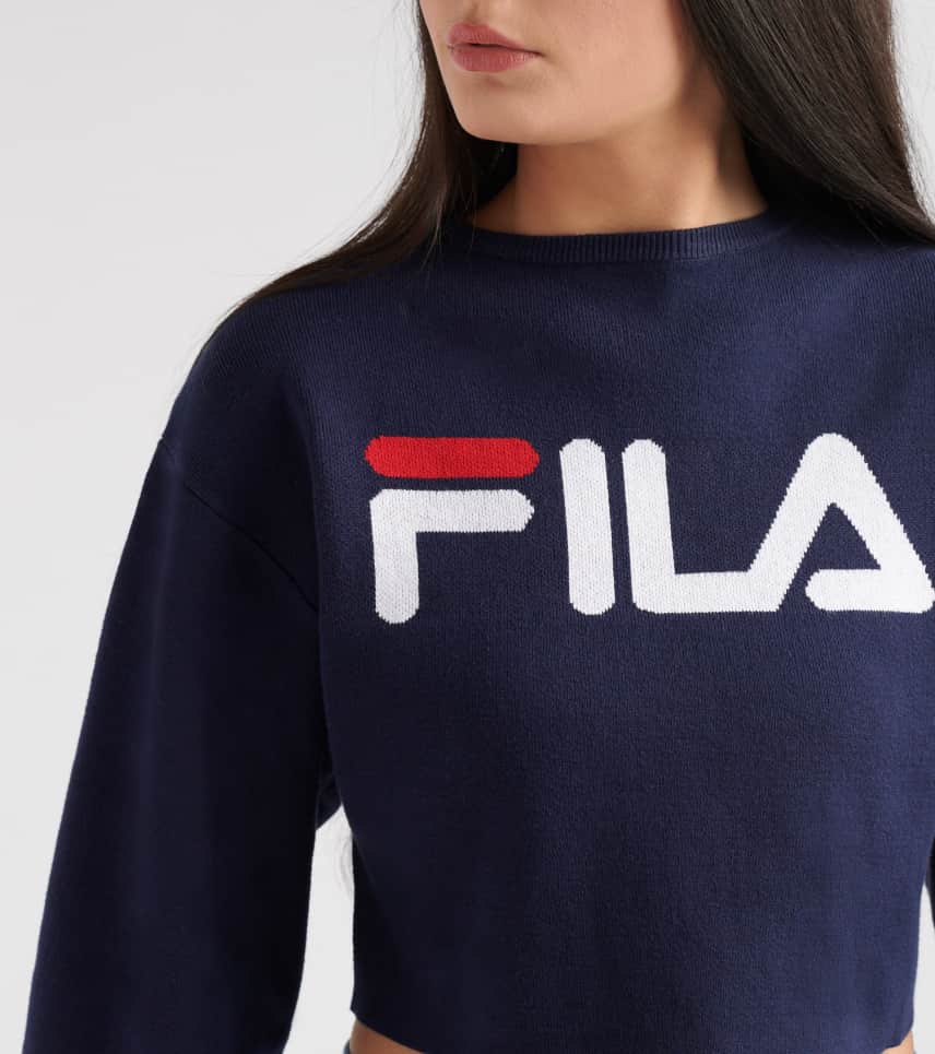 FILA Palmira Crop Sweater (Navy) - LW183Z34-410 | Jimmy Jazz