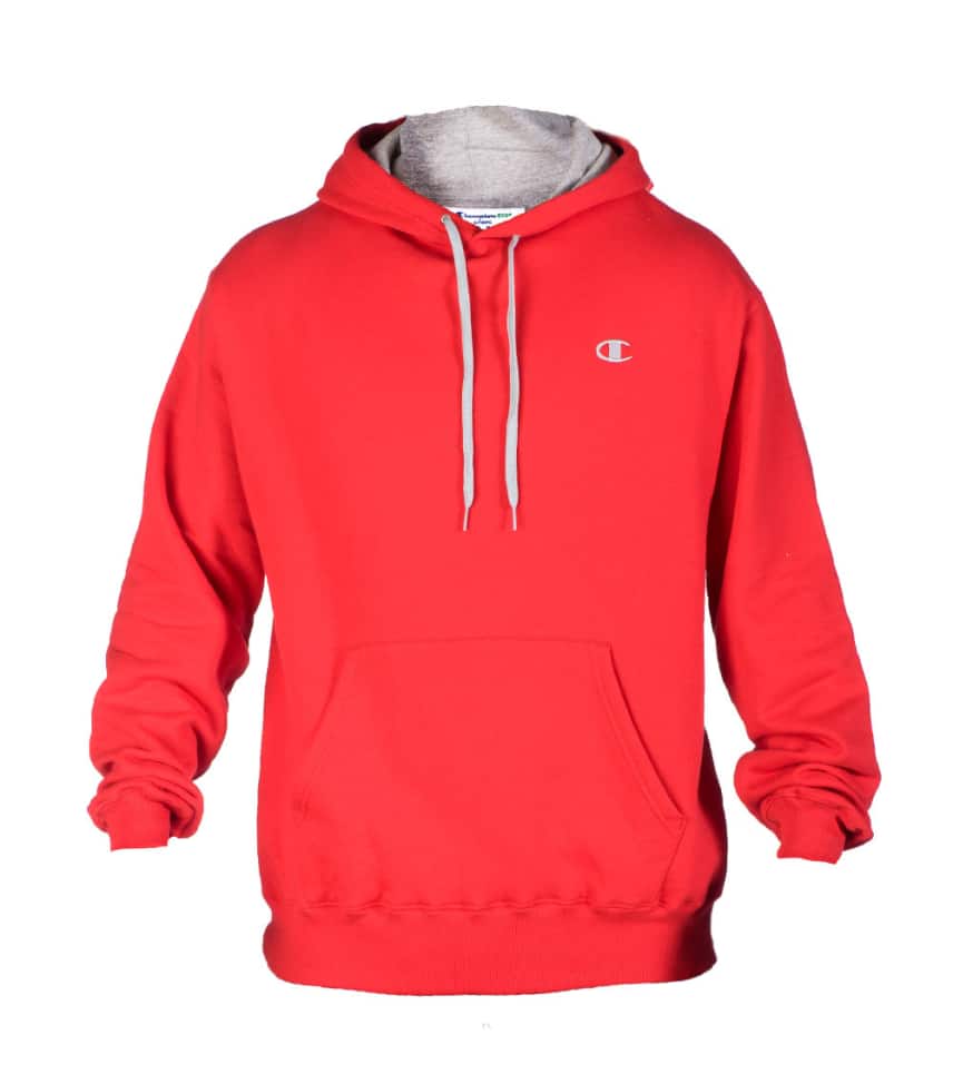 Champion ECO FLEECE PULLOVER HOODIE (Red) - S2467 | Jimmy Jazz