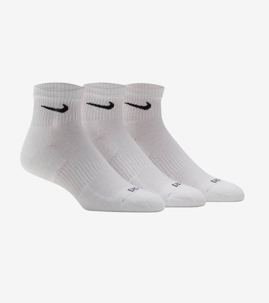 white nike socks ankle