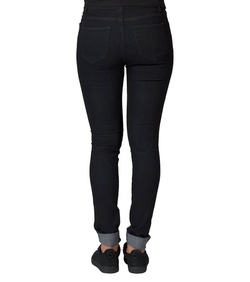 Essentials 5 Pocket Super Stretch Skinny Jean (Black) - WDP50-BLK ...