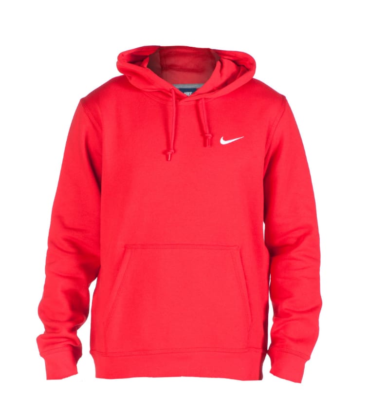 Nike Sportswear Nike Club Swoosh Pullover Hoodie Red 611457603