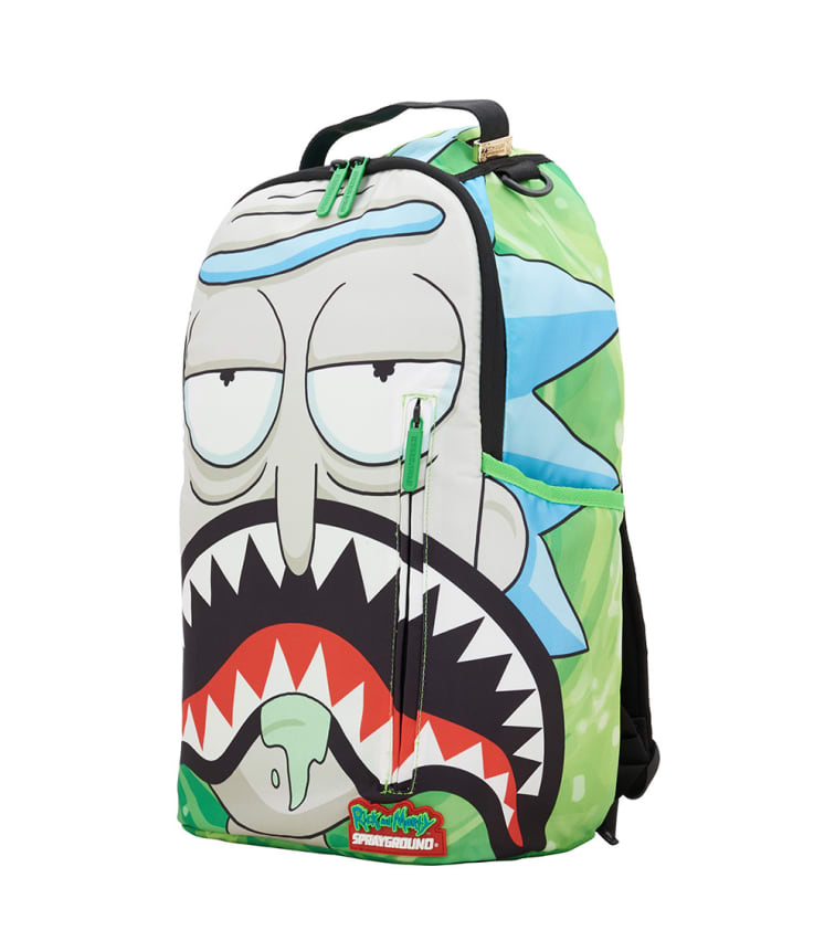 Sprayground Rick And Morty Shark Backpack (Multi-color