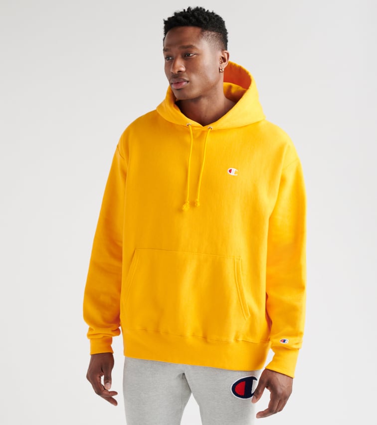Champion Reverse Weave Pullover Hoodie (Yellow) - GF68Y061-BYC | Jimmy Jazz