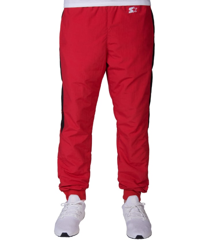 Starter Chicago Bulls Nylon Track Pants (Red) - LS830599CG | Jimmy Jazz