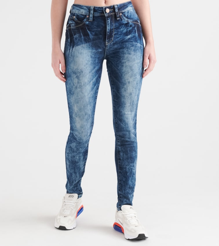 Essentials Luxe Lift Skinny Jean In Blue | ModeSens